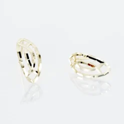 Histoire d'Or Boucles D'oreilles Puces Elodile Ovale Or Jaune