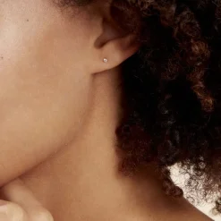 Histoire d'Or Boucles D'oreilles Puces Eddie Or Jaune Oxyde De Zirconium