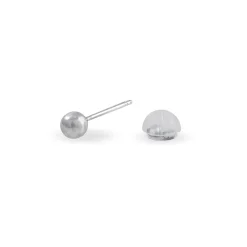 Boucles D'oreilles Puces Fidelia Boule Or Blanc-Histoire d'Or Best