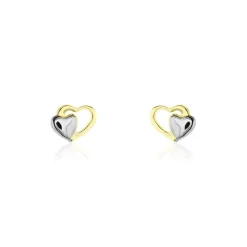 Boucles D'oreilles Puces Frantsesa Or Jaune-Histoire d'Or