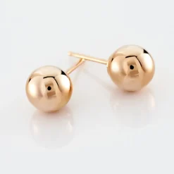 Histoire d'Or Boucles D'oreilles Puces Fidelia Boule