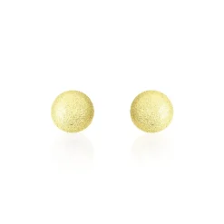 Boucles D'oreilles Puces Fidelia Boule Sablee-Histoire d'Or Hot