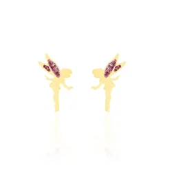 Histoire d'Or Boucles D'oreilles Puces Feelia Or Jaune