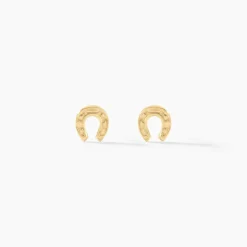Histoire d'Or Boucles D'oreilles Puces Freyia Cheval Or Jaune