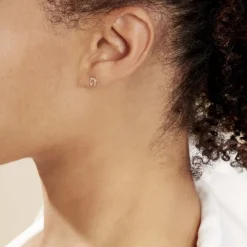 Histoire d'Or Boucles D'oreilles Puces Freyia Cheval Or Jaune