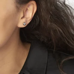 Boucles D'oreilles Puces Fidelia Boule-Histoire d'Or Hot