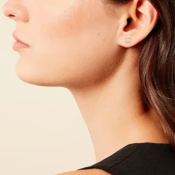 Boucles D'oreilles Puces Friðrika Or Jaune-Histoire d'Or Discount