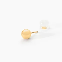 Histoire d'Or Boucles D'oreilles Puces Fidelia Boule Or Jaune