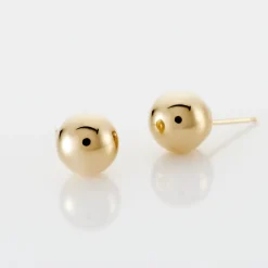 Histoire d'Or Boucles D'oreilles Puces Fidelia Boule Or Jaune