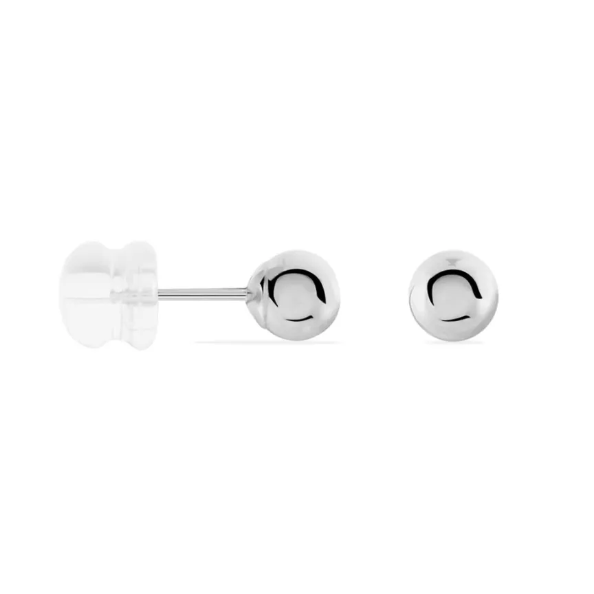 Boucles D'oreilles Puces Fidelia Boule-Histoire d'Or Sale