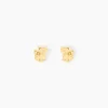 Histoire d'Or Boucles D'oreilles Puces Florenta Chat Or Jaune