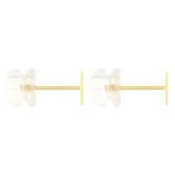 Histoire d'Or Boucles D'oreilles Puces Genovera Or Jaune