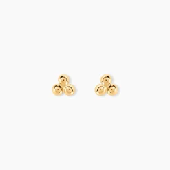 Histoire d'Or Boucles D'oreilles Puces Glen Or Jaune