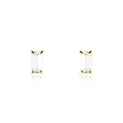 Histoire d'Or Boucles D'oreilles Puces Giroflee Or Jaune Oxyde