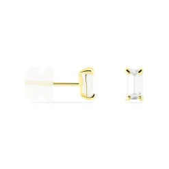 Histoire d'Or Boucles D'oreilles Puces Giroflee Or Jaune Oxyde