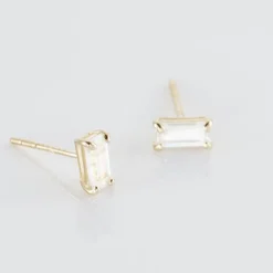 Histoire d'Or Boucles D'oreilles Puces Giroflee Or Jaune Oxyde