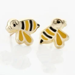 Histoire d'Or Boucles D'oreilles Puces Giosetta Or Jaune