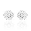 Boucles D'oreilles Puces Hyelana Argent Blanc Oxyde De Zirconium-Histoire d'Or Best