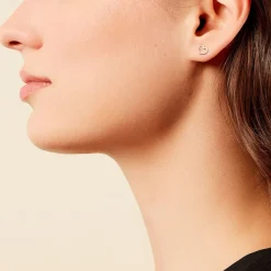 Boucles D'oreilles Puces Hartwin Or Jaune-Histoire d'Or Hot