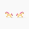 Histoire d'Or Boucles D'oreilles Puces Heldea Cheval Or Jaune