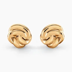 Boucles D'oreilles Puces Ismène Plaqué Or Doré-Histoire d'Or Discount