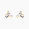 Histoire d'Or Boucles D'Oreilles Puces Jolyon Or Jaune Diamant