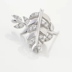 Boucles D'oreilles Puces Jade Argent Blanc Oxyde De Zirconium-Histoire d'Or Best