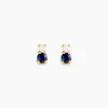 Boucles D'Oreilles Puces Jetta Or Jaune Oxyde De Zirconium-Histoire d'Or Hot