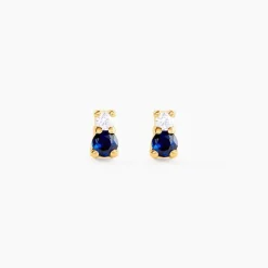 Boucles D'Oreilles Puces Jetta Or Jaune Oxyde De Zirconium-Histoire d'Or Hot