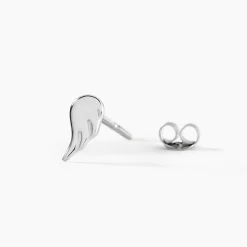 Histoire d'Or Boucles D'oreilles Puces Kayli Argent Blanc