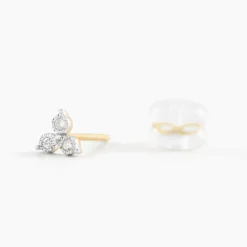 Boucles D'oreilles Puces Kam Or Jaune Diamant-Histoire d'Or Best