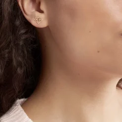 Boucles D'oreilles Puces Kais Or Jaune-Histoire d'Or New