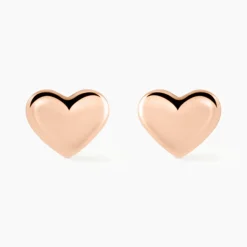 Boucles D'oreilles Puces Lison Or Rose-Histoire d'Or Outlet