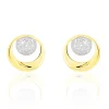 Boucles D'oreilles Puces Liana Or Jaune Diamant-Histoire d'Or Discount
