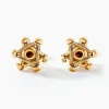 Boucles D'oreilles Puces Leonidas Or Jaune-Histoire d'Or Hot