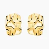 Boucles D'oreilles Puces Maelisa Acier Jaune Sans Pierre-Histoire d'Or New