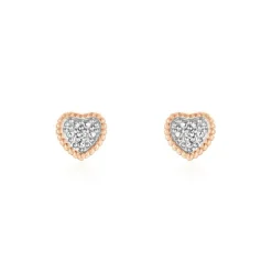 Boucles D'oreilles Puces Mon 1er Diamant-Histoire d'Or Outlet