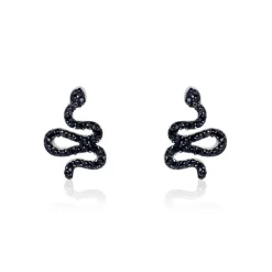 Histoire d'Or Boucles D'oreilles Puces Muses Argent Blanc Oxydes De Zirconium