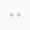 Histoire d'Or Boucles D'oreilles Puces Meriame Argent Blanc Oxyde De Zirconium