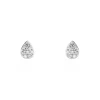 Histoire d'Or Boucles D'oreilles Puces Nevena Or Blanc Diamant