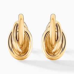 Histoire d'Or Boucles D'oreilles Puces Ninel Or Jaune