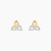 Histoire d'Or Boucles D'Oreilles Puces Or Jaune