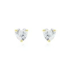 Histoire d'Or Boucles D'oreilles Puces Or Jaune Katherine Oxyde De Zirconium