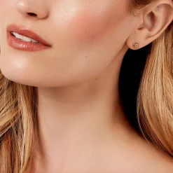 Histoire d'Or Boucles D'oreilles Puces Or Jaune Cicolluis