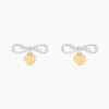 Boucles D'oreilles Puces Or Jaune Oxyde De Zirconium-Histoire d'Or Online