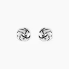 Histoire d'Or Boucles D'Oreilles Puces Orane Argent Blanc