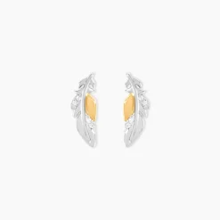 Boucles D'Oreilles Puces Or Jaune Oxyde De Zirconium-Histoire d'Or Online