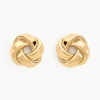 Boucles D'oreilles Puces Or Jaune Gauderique-Histoire d'Or Clearance