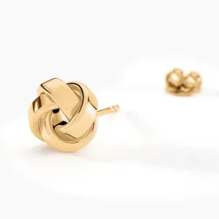 Boucles D'oreilles Puces Or Jaune Gauderique-Histoire d'Or Clearance