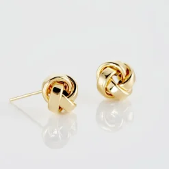 Boucles D'oreilles Puces Or Jaune Gauderique-Histoire d'Or Clearance